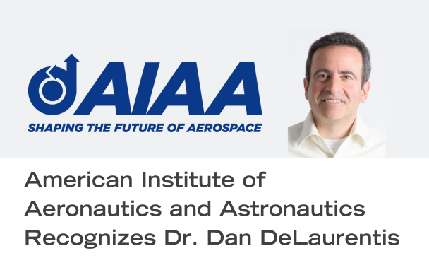 The American Institute of Aeronautics and Astronautics named SERC Chief Scientist Dr. Dan DeLaurentis as one of 28 Fellows in its Class of 2023. DeLaurentis will receive his honors in May during a gala at the Kennedy Center for the Performing Arts.