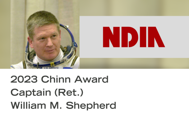 SERC researcher Captain (Ret.) William M. Shepherd received the 2023 Chinn Award from the National Defense Industrial Association at their annual Future Force Capabilities Conference. Shepherd serves on the SERC Advisory Board and co-manages the Capstone Marketplace.